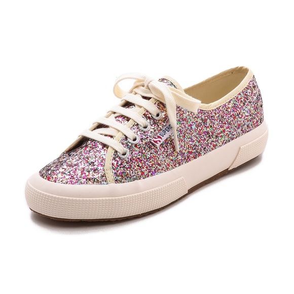 Superga Shoes - Superga Glitter Sneakers